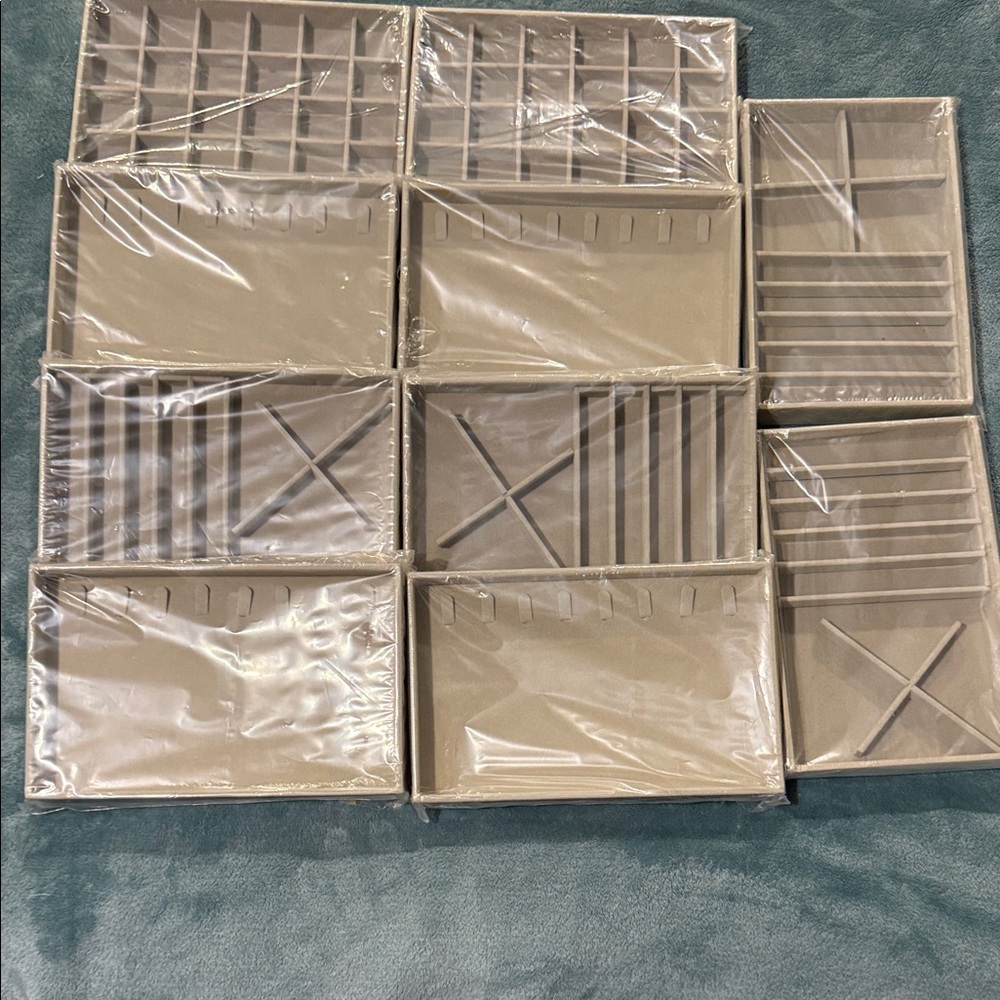 Beige Drawer Organizer Set Bought for my jewelry